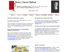 Tablet Screenshot of brianjharris.com